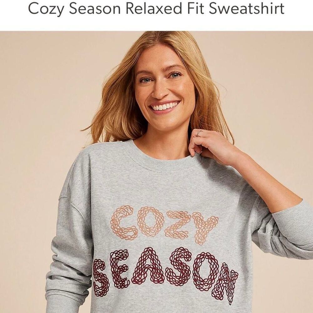 Maurices Women's Grey Sweatshirt
